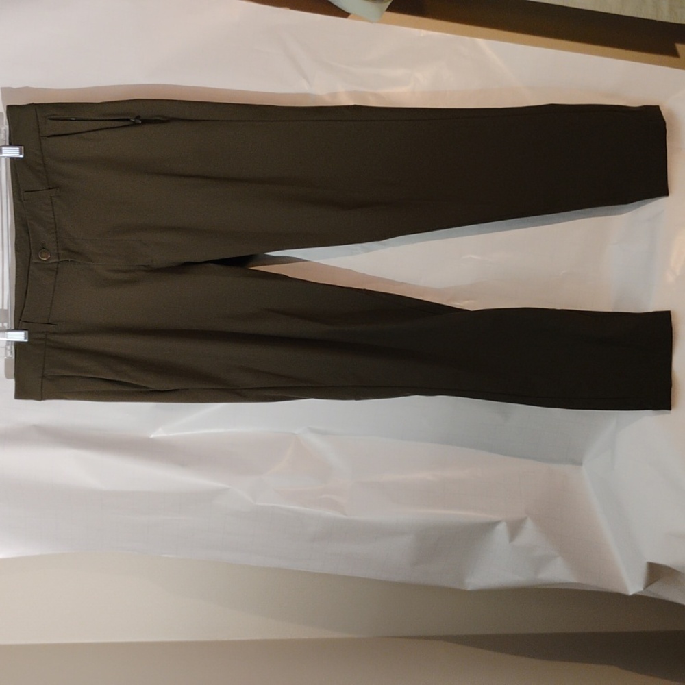 Men's ABC Lululemon Stretch Olive Green Pants Size 34x30 Large